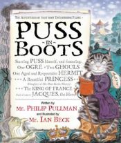book cover of Puss in Boots by Philip Pullman