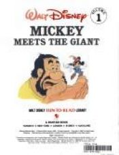 book cover of Mickey meets the giant by Walt Disney