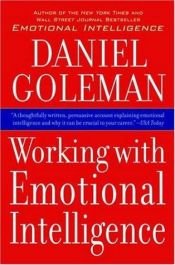 book cover of Working with Emotional Intelligence by Daniel Goleman