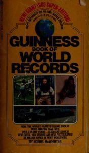 book cover of Guinness Book Of Records 1980 Edition by Norris McWhirter