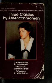 book cover of Three classics by American women by Edith Wharton