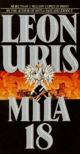 book cover of Mila 18 by ליאון יוריס