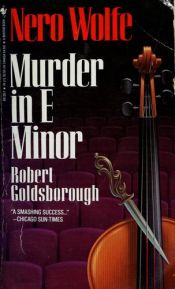 book cover of Murder in E Minor by Robert Goldsborough
