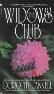 book cover of The Widows Club by Dorothy Cannell