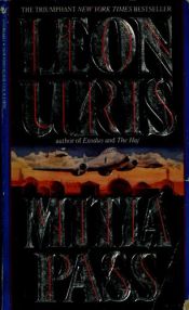 book cover of Mitla-szoros by Leon Uris