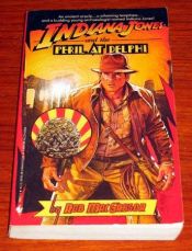 book cover of Indiana Jones and the Peril at Delphi by Rob MacGregor