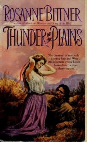 book cover of Thunder on the Plains by Rosanne Bittner