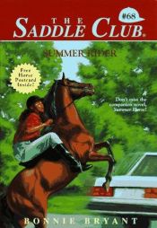 book cover of Summer Rider (The Saddle Club, 68) by B.B.Hiller