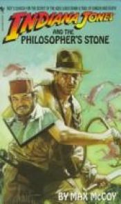 book cover of Indiana Jones and the Philosopher's Stone by Max McCoy