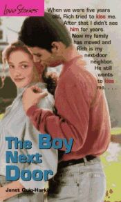 book cover of Love Stories #04: The Boy Next Door by Janet Quin-Harkin