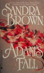 book cover of Adam's fall by Sandra Brown