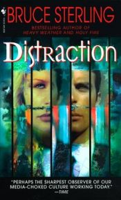 book cover of Distraction by Bruce Sterling