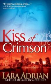 book cover of Kiss of Crimson (Book 2, Midnight Breed) by Lara Adrian