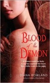 book cover of Blood of the Demon (Kara Gillian #2) by Diana Rowland