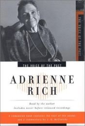book cover of Adrienne Rich (Voice of the Poet) by Adrienne Rich