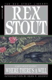 book cover of Where There's a Will by Rex Stout