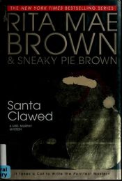 book cover of Santa Clawed by Rita Mae Brown