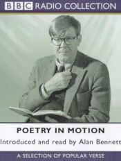 book cover of Poetry in Motion by Alan Bennett