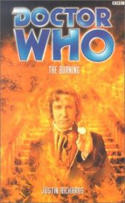 book cover of The Burning by Justin Richards