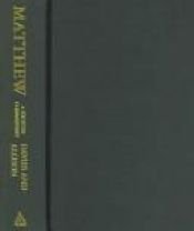 book cover of Matthew : a shorter commentary by Dale C. Allison, Jr.
