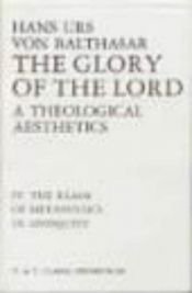 book cover of Glory of the Lord Vol 4 (v. 4) by Hans Urs von Balthasar