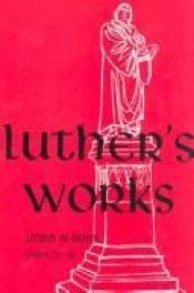 book cover of Luther's Works (Volume 5):Lectures on Genesis by Martin Luther