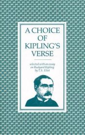 book cover of A Choice of Kipling's Verse by Rudyard Kipling