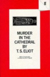 book cover of Murha katedraalissa näytelmä by T. S. Eliot