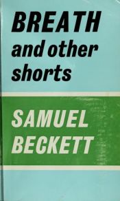 book cover of Breath and other shorts by Samuel Beckett
