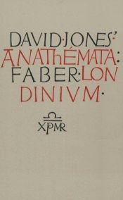 book cover of The anathemata: fragments of an attempted writing by David Jones