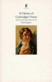 book cover of A choice of Coleridge's verse by Samuel Taylor Coleridge