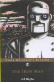book cover of The Iron Man by Ted Hughes
