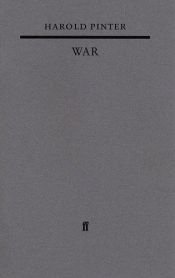 book cover of War by Harold Pinter