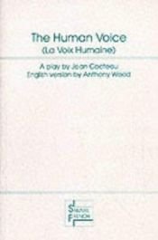 book cover of A voz humana by Жан Кокто