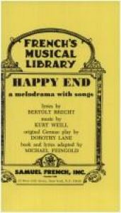 book cover of Happy End (Modern Plays) by Bertolt Brecht