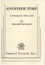 book cover of Another time by Ronald Harwood
