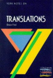 book cover of "Translations" (York Notes) by Brian Friel