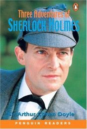 book cover of Three Adventures of Sherlock Holmes: Level 4, RLA by Arthur Conan Doyle