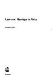book cover of Love and Marriage in Africa by John S. Mbiti