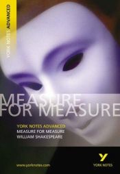 book cover of York Notes Advanced on "Measure for Measure" by William Shakespeare by William Szekspir