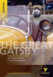 book cover of The Great Gatsby: York Notes Advanced by F. Scott Fitzgerald