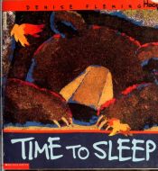 book cover of Time to sleep by Denise Fleming
