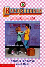 book cover of Karen's Big Move (Baby-Sitters Club Little Sister) by Ann M. Martin