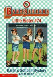 book cover of Karen's Softball Mystery by Ann M. Martin
