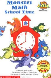 book cover of Monster Math School Time by Grace MacCarone