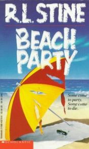 book cover of Thrillerboekjes; De waarschuwing (Beach Party) by R. L. Stine
