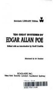 book cover of Ten Great Mysteries by Edgar Allan Poe by אדגר אלן פו