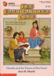 book cover of The Baby-Sitters Club #49: Claudia And The Genius Of Elm Street by Ann M. Martin