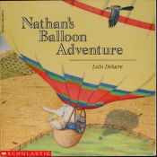 book cover of Nathan's Balloon Adventure by Lulu Delacre