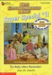 book cover of The Baby-Sitters Remember Super Special #11 1 by Ann M. Martin